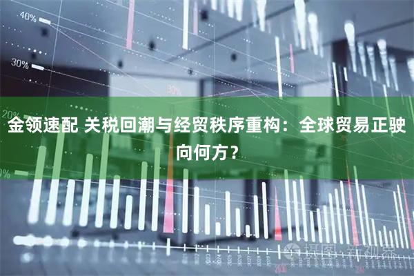金领速配 关税回潮与经贸秩序重构：全球贸易正驶向何方？